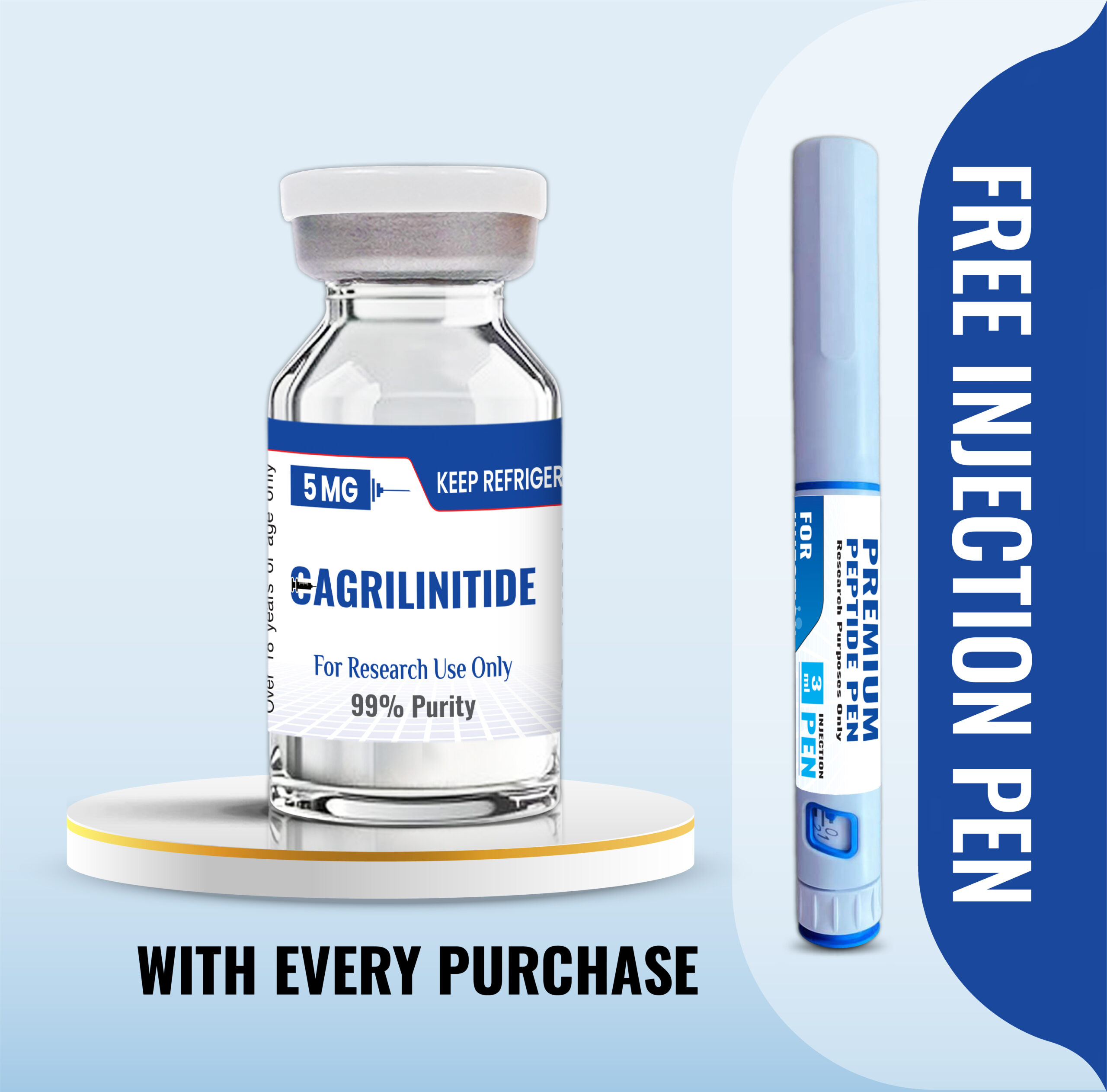 CAGRILINITIDE 5mg Europa - ReinPeptid Abnehm-Peptide